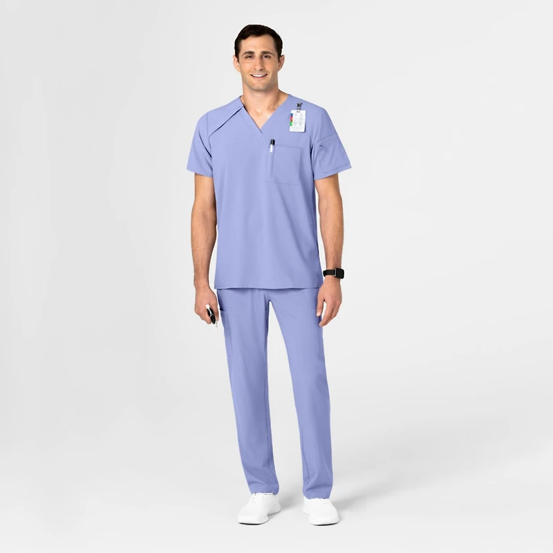 Wink Men's Renew Ez Zip Scrub Top