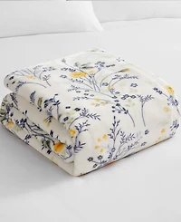 Lucky Brand Wildflower Plush Throw, 50" x 70"