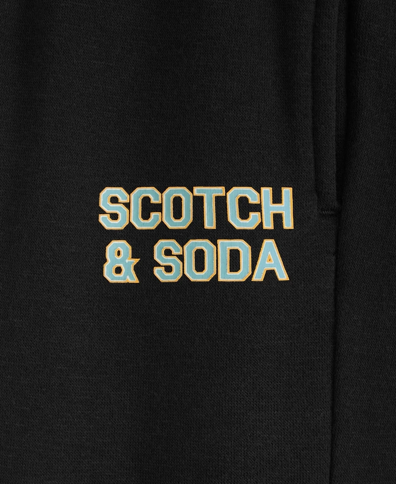 Scotch & Soda Little Boys Soft Graphic Fleece Hoodie Pant Set, 2- Piece set