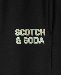 Scotch & Soda Little Boys Soft Graphic Fleece Hoodie Pant Set, 2- Piece set