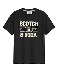 Scotch & Soda Big Boys Short Sleeve Graphic Tee