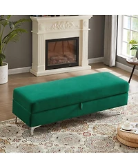 Slickblue Storage Bench for Stylish Seating and Space-Saving Organization