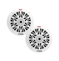 Pyle 8" Waterproof Marine 2-Way Stereo Speakers - 300W, Full-Range(PLMR82)