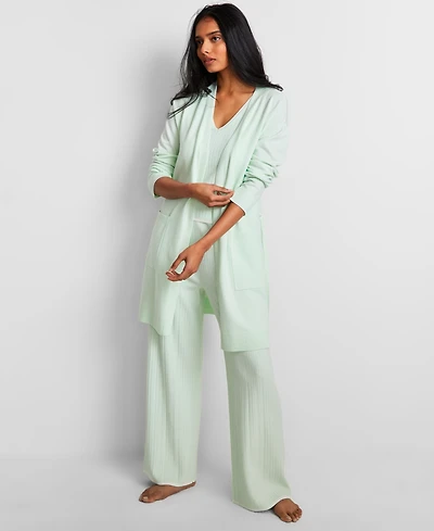 State of Day Women's Sweater Knit Duster Robe, Exclusively at Macy's
