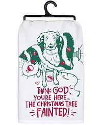 Primitives by Kathy Tree Fainted Kitchen Towel