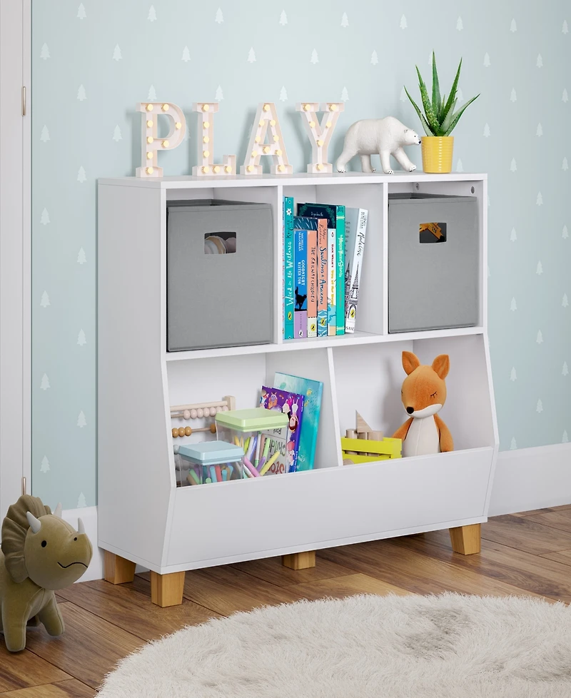 Kids Catch All Multi Cubby Toy Organizer