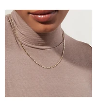 Ana Luisa Figaro Chain Necklace - Leo Regular Short