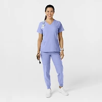 Wink Petite W123 Comfort Waist Cargo Jogger Scrub Pant