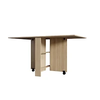 Streamdale Versatile Folding Dining Table with Storage