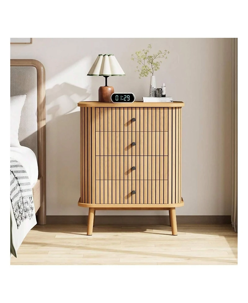 4 Drawer Dressers, Chest Of Drawers For Bedroom, Nightstand