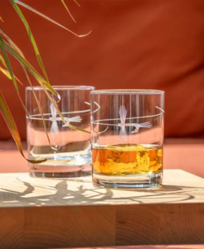 Rolf Glass Fly Fishing Set Of 4 Glasses Collection