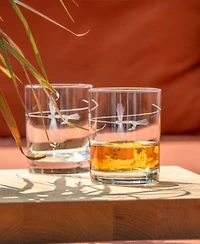Rolf Glass Fly Fishing Set Of 4 Glasses Collection