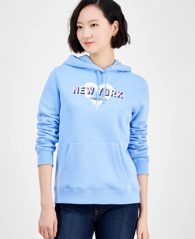 Tommy Jeans Women's x Nyc Graphic Pullover Hoodie