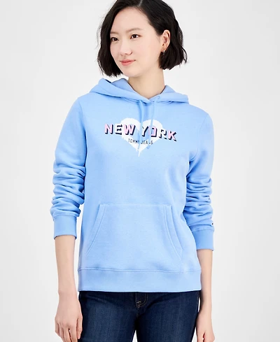 Tommy Jeans Women's x Nyc Graphic Pullover Hoodie