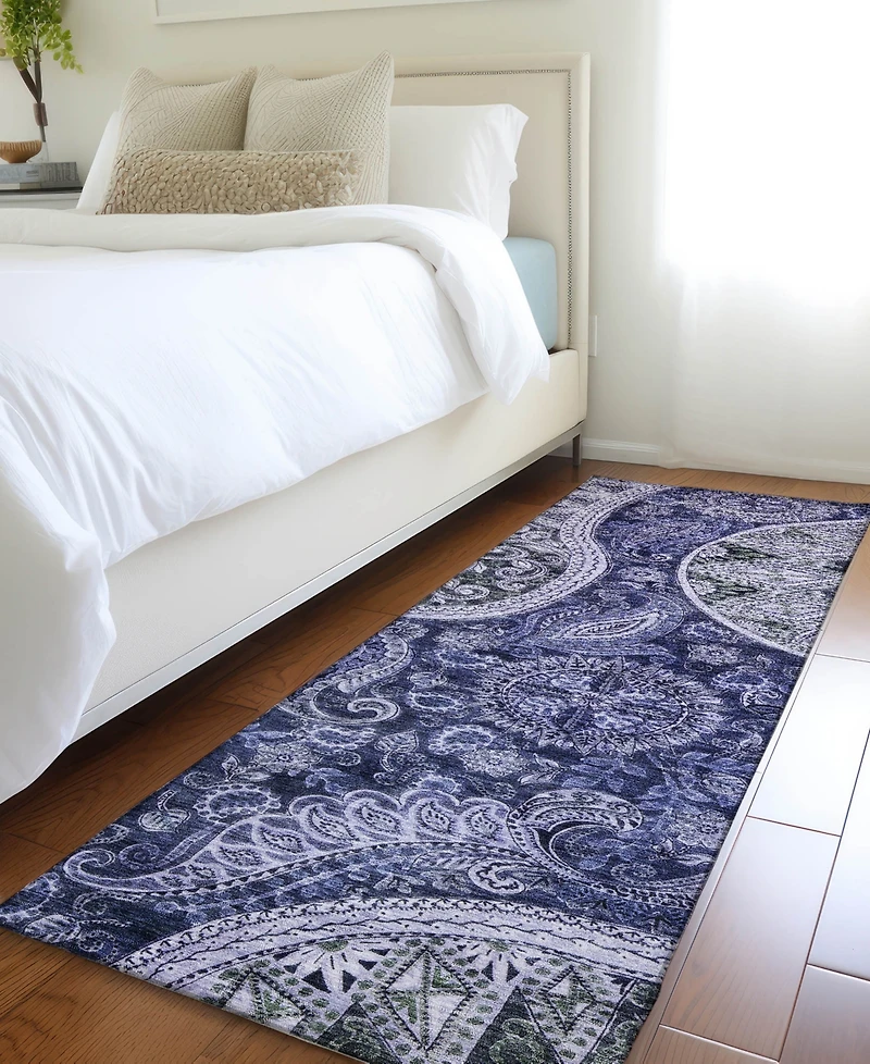 Addison Chantille Machine Washable ACN1078 2'3"x7'6" Runner Area Rug