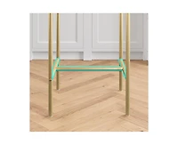 gaomon Bar Stools Set of 2, Kitchen Bar Stools with Footrest, 25.5 Inches Upholstered Bar Chairs with Back, 2 Counter Height Barstools for Counter Bar