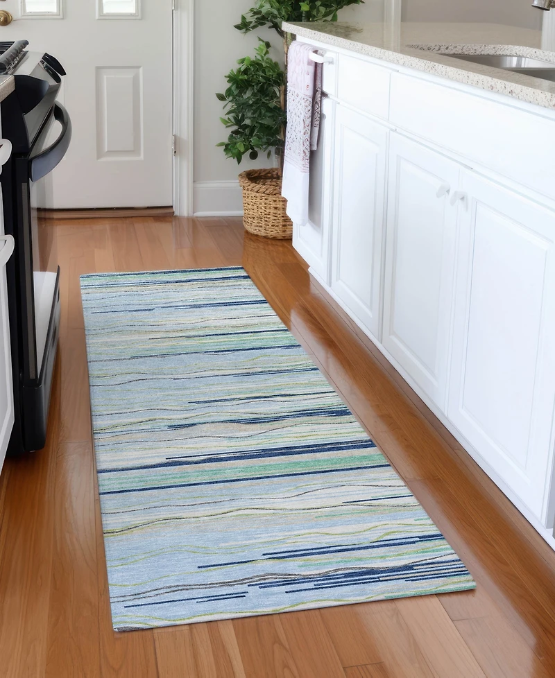 Addison Chantille Machine Washable ACN996 2'3"x7'6" Runner Area Rug