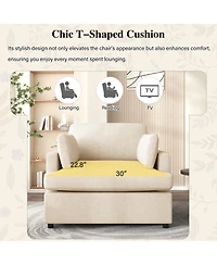 Streamdale Mirod Oversized Accent Chair with Plush Comfort