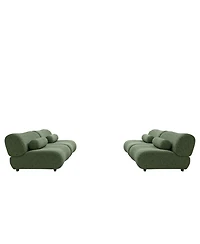 Streamdale Modular Chenille Sofa with Reclining Backrest
