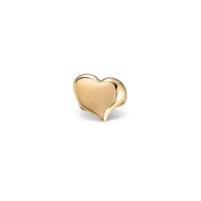 UNOde50 Big Heart Shaped Metal Alloy Ring