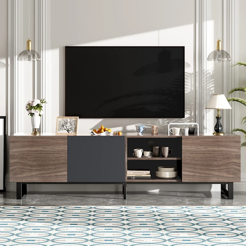 Streamdale Modern Multimedia Entertainment Center, up to 80" Tv