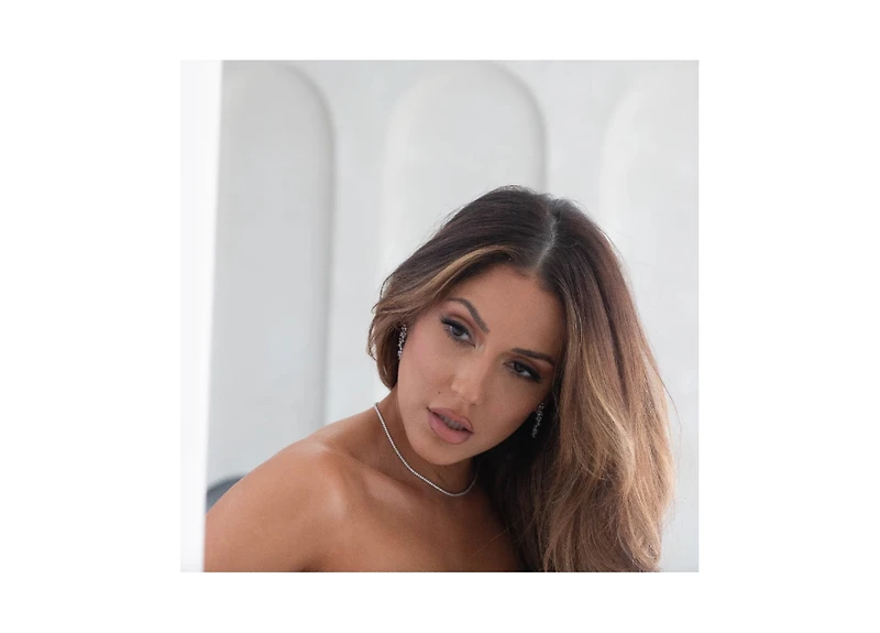 Rachelment 2MM Tennis Necklace