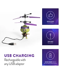 World Tech Toys Tmnt Donatello Flying Ufo Helicopter