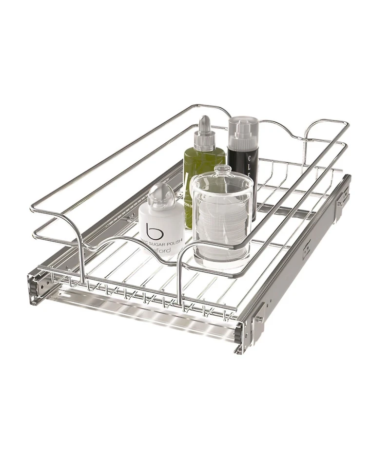 Rev-a-Shelf Kitchen Cabinet Pullout Shelf Organizer, 12 x 20 In, 5WB1-1220CR-1