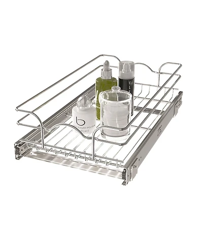 Rev-a-Shelf Kitchen Cabinet Pullout Shelf Organizer, 12 x 20 In, 5WB1-1220CR-1