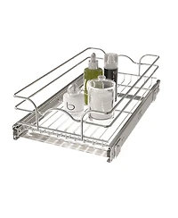 Rev-a-Shelf Kitchen Cabinet Pullout Shelf Organizer, 12 x 20 In, 5WB1-1220CR-1