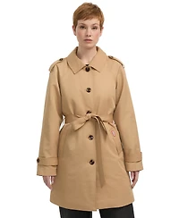 Hunter Women's Coated Gabardine Trench Jacket