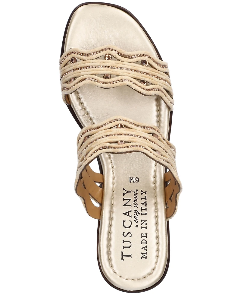 Easy Street Women's Selva Wedge Heel Sandals