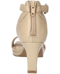 Easy Street Women's Ro Square Toe Heeled Sandals