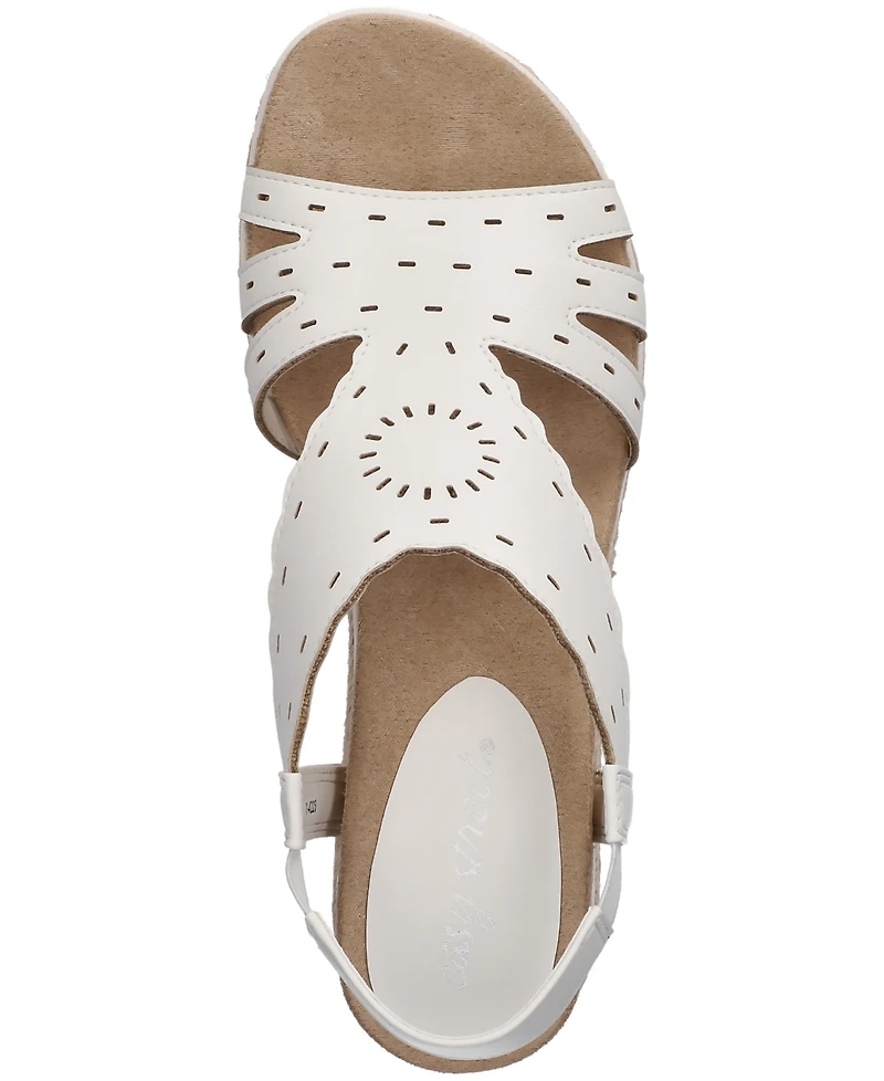 Easy Street Women's Fran Wedge Heel Sandals
