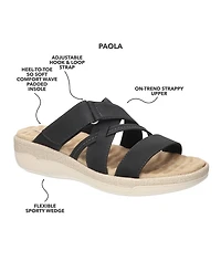 Easy Street Women's Paola Comfort Platform Sandals