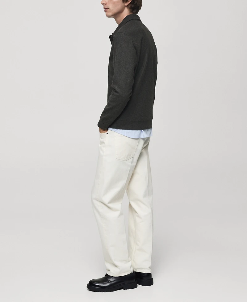 Mango Men's Regular-Fit Button-Down Shirt