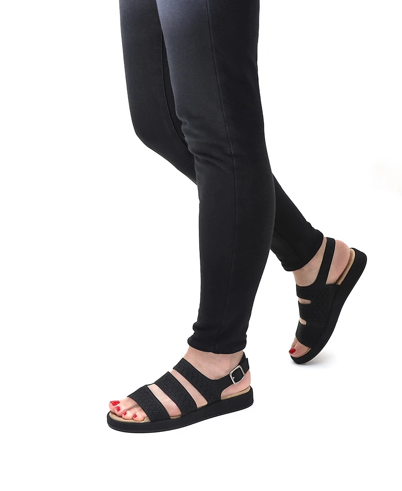 Easy Street Women's Link Comfort Slingback Sandals