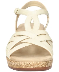 Easy Street Women's Lua Wedge Heel Sandals