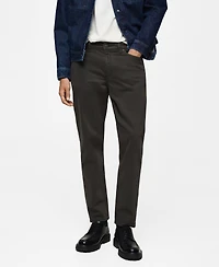 Mango Men's Ben Tapered Cropped Jeans