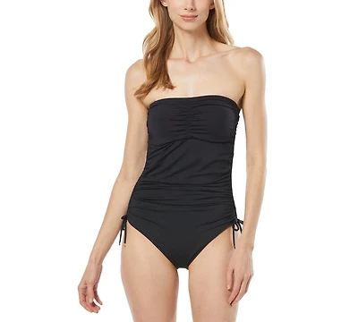 Michael Michael Kors Women's Ruched One-Piece Swimsuit