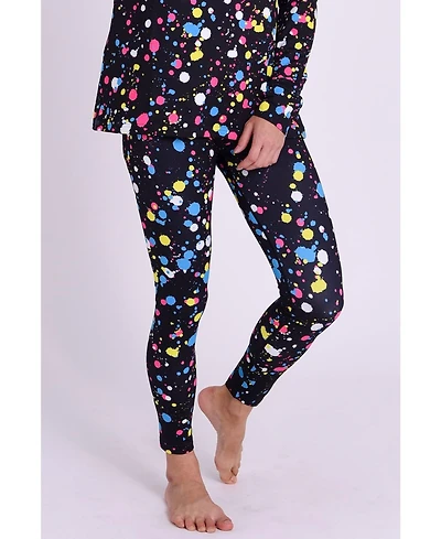 Oosc Clothing Women's Baselayer Leggings - Catalina Wine Mixer