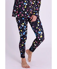 Oosc Clothing Women's Baselayer Leggings - Catalina Wine Mixer