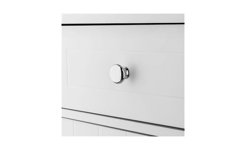 Slickblue Single Door Bedside Cabinet with Drawer Compact Nightstand for Bedroom Storage Solutions