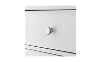 Slickblue Single Door Bedside Cabinet with Drawer Compact Nightstand for Bedroom Storage Solutions