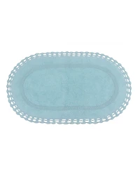 Home Weavers Hampton Crochet Reversible Bath Rug