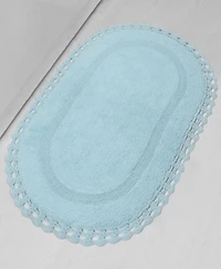 Home Weavers Hampton Crochet Reversible Bath Rug