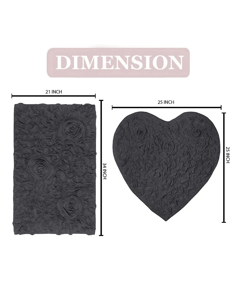 Home Weavers Modesto 2-Pc. Bath Rug Set