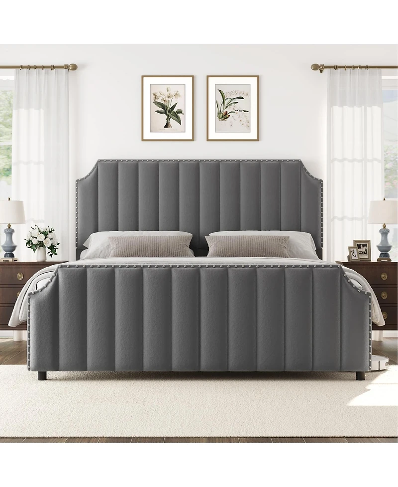 gaomon Queen Size Bed Frame