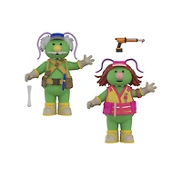 Boss Fight Studio Doozer 2-Pack with Cotterpin and Architect, Fraggle Rock Collectible Action Figures – Articulated Figurines with Accessories