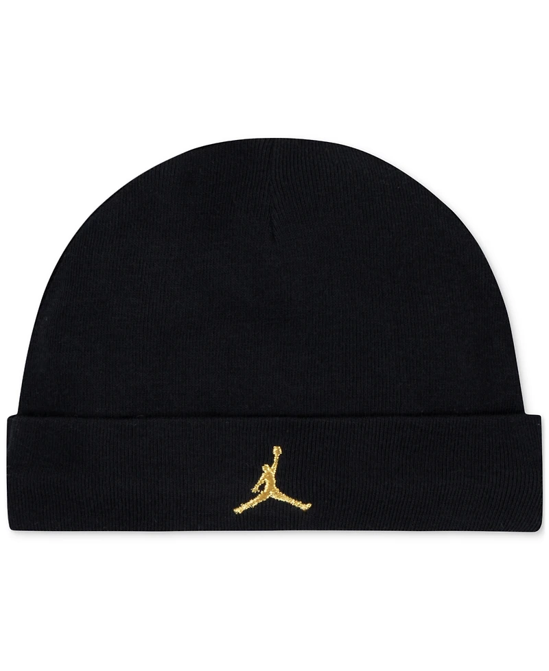 Jordan Baby See Me Shine Cap, Bodysuit & Booties, 3 Piece Set